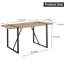 Table de salle à manger Rustic Industrial