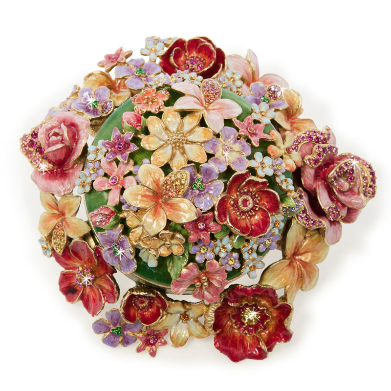 Ivy Crystal Decorative Box