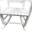 Chaise berçante pour enfants, blanc