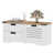 Rustic Oak/White selected