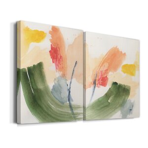 Orren Ellis Garden Palette I Premium Gallery Wrapped Canvas - Ready To ...