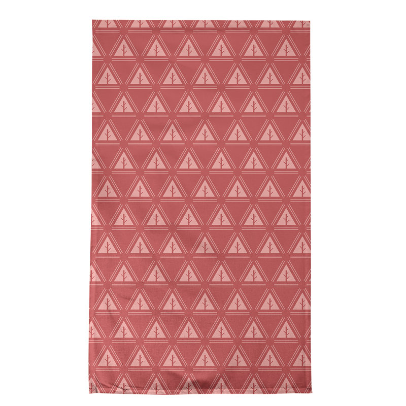 Theo Nath Tea Towel Kitchen Towel, White/Red, Cotton Twill
