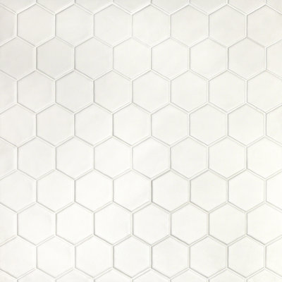 Brookville 3" x 3" Ceramic Honeycomb Mosaic Wall & Floor Tile