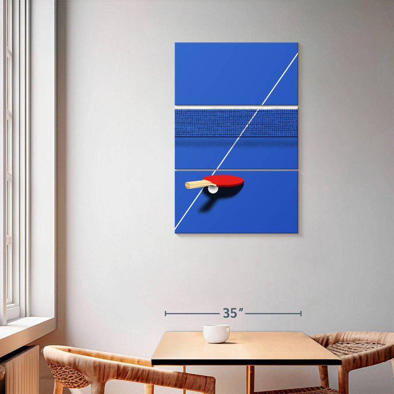 Sireci Pingpong, 57" H x 36" W