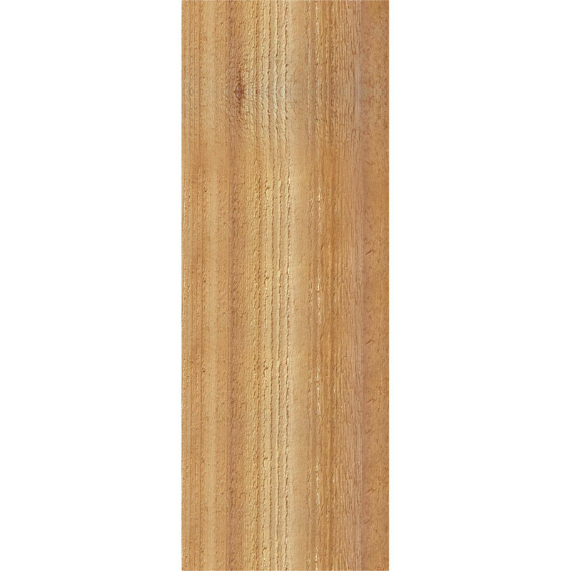Artisan traditionnel en bois rustique, Cèdre rouge de l'Ouest de 8 po (sciage brut), P 14 po x H 22 po