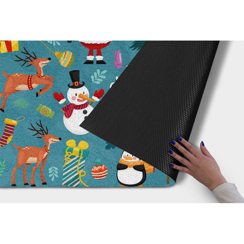 Non-Slip Christmas Outdoor Doormat