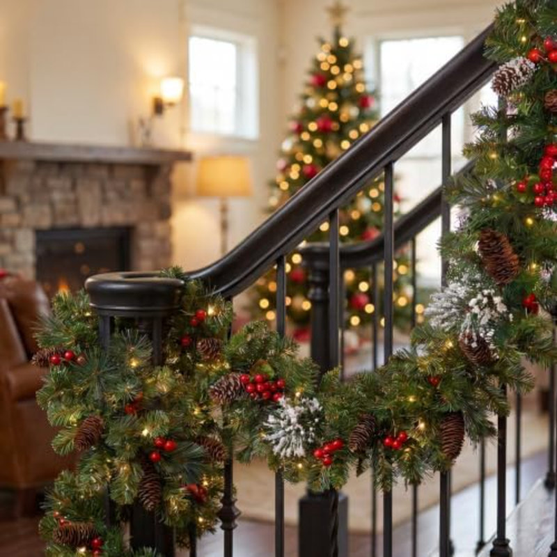Guirlande de Noël 9 pi