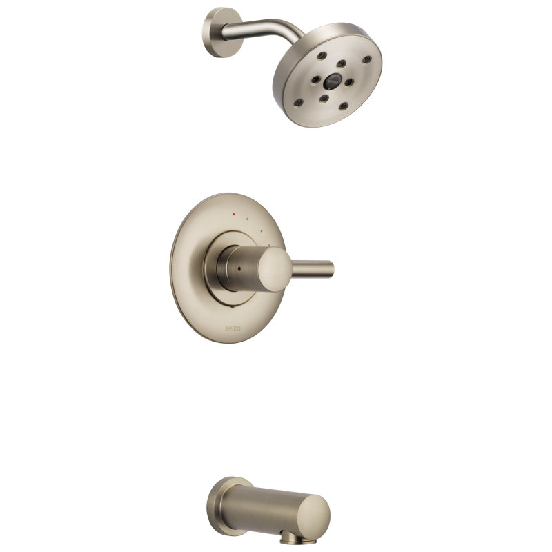 Odin® Pressure Balance Tub/Shower, Brushed Nickel
