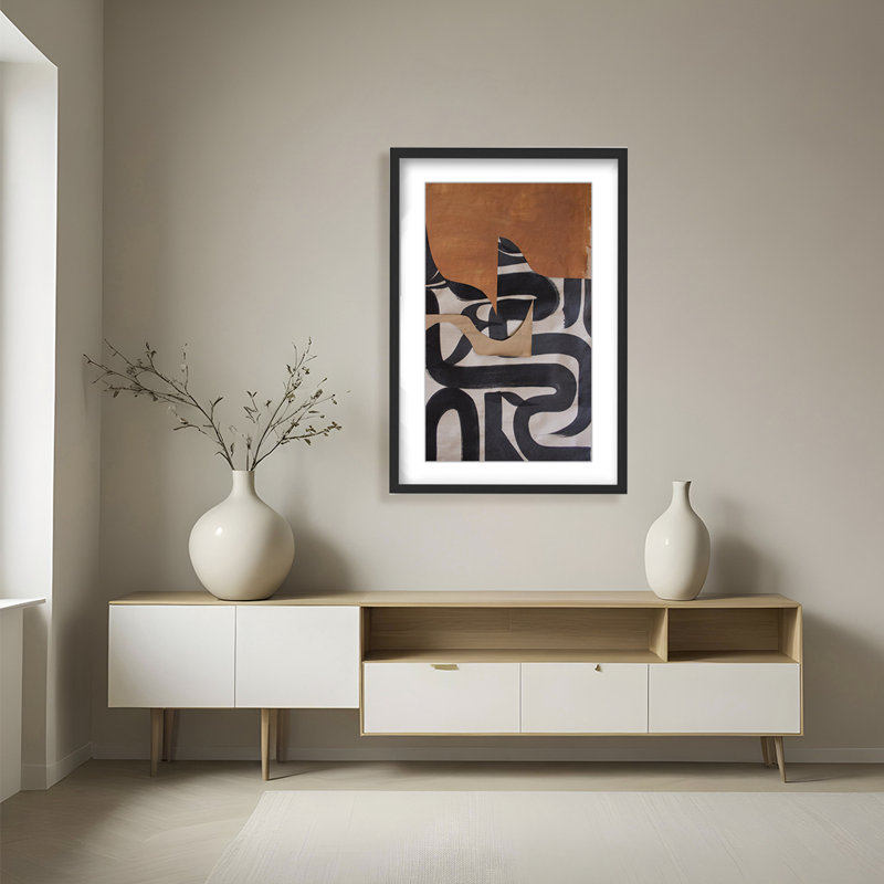 Gai: A Symphony Of Abstraction, 48" H x 36" W