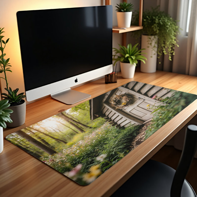Polyester Desk Pad, 23.6x13.8