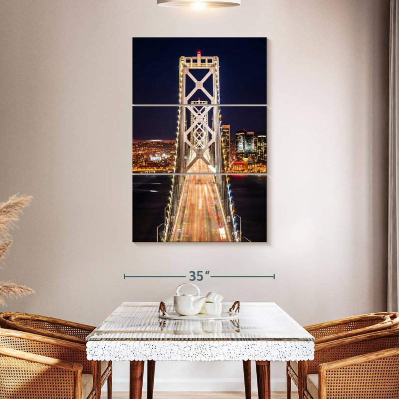 Lilie Bay Bridge Night Shine