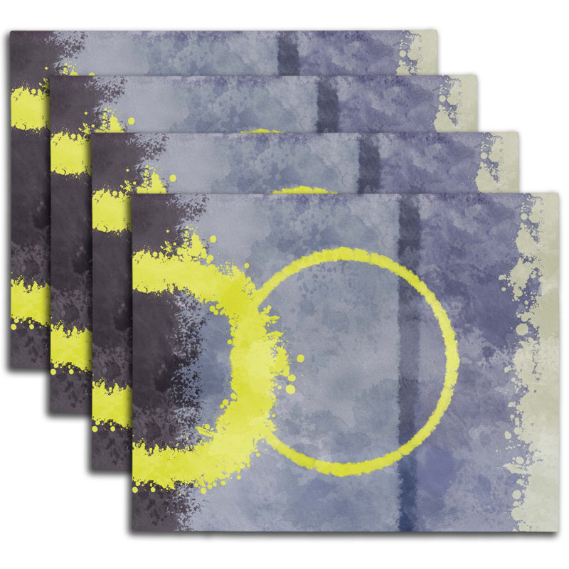 Aviyana Polyester Abstract Placemat