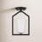 Bera Astri Glass Semi Flush Mount-1168082756