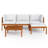 5 Piece Sofa Seating Group with Cushions
