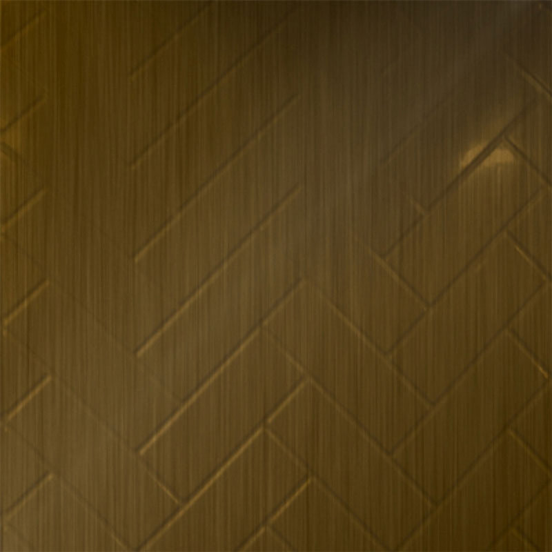 Herringbone MirroFlex 4ft. x 8ft. Glue Up PVC 3D Wall Panels 96 sq.ft., Oil Rubbed Bronze