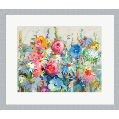 «All the Bright Flowers» par Danhui Nai - impression encadrée
