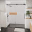 Porte de douche coulissante sans cadre-127317755