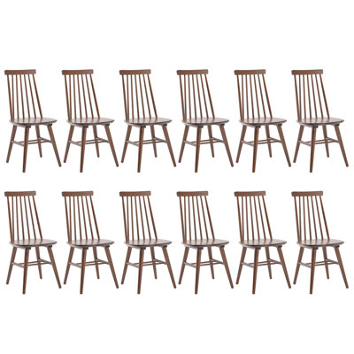 Chaise d'appoint en bois massif Alvie
