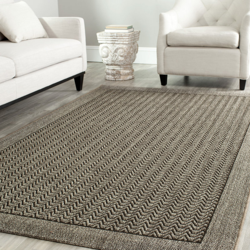 Tapis en jacquard Rodanthe, Rectangle 9 pi 6 po x 13 pi