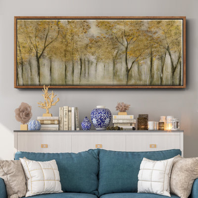 Golden Spring - toile encadrée