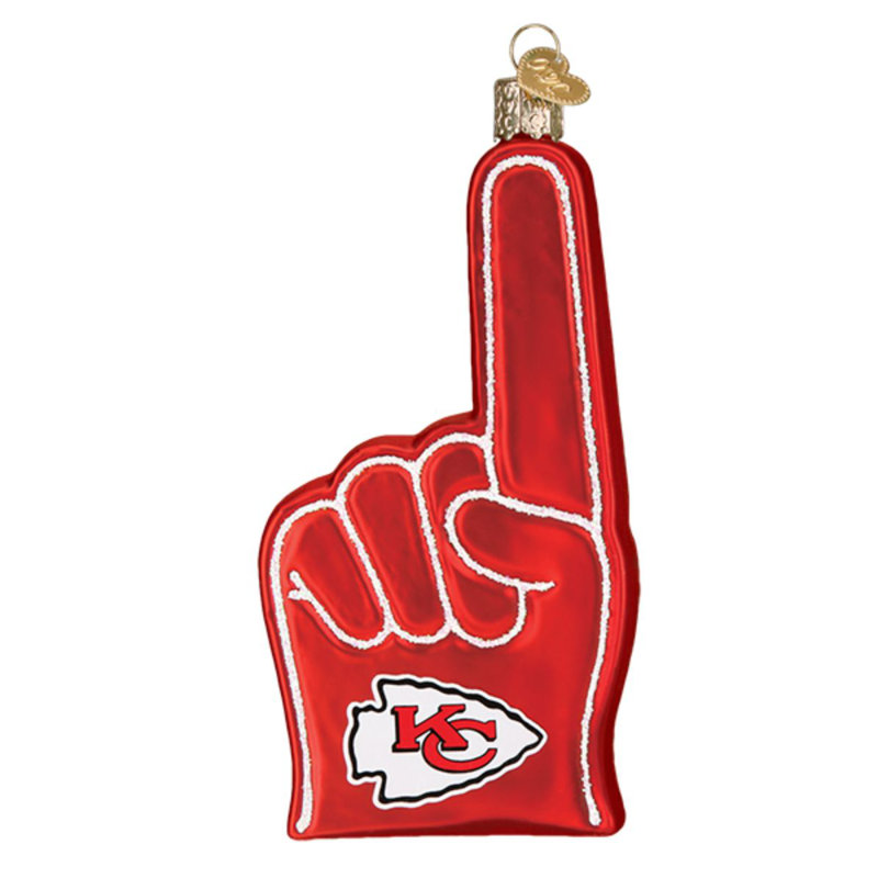Ornement suspendu en mousse NFL, Kansas City Chiefs