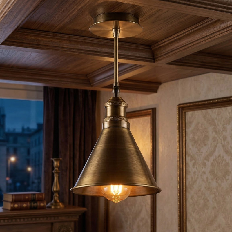 Plafonnier semi-encastré The Bronzed Zenith Head