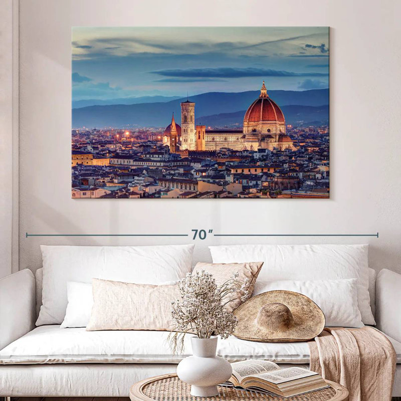 Kavia Dusky Florence Cathedral, 34" H x 51" W