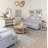 Great House Round Foiled Tray, Champagne Silver