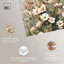 «Heirloom Blossoms I», art floral rétro par Art Remedy-118783442-118783445-118783444