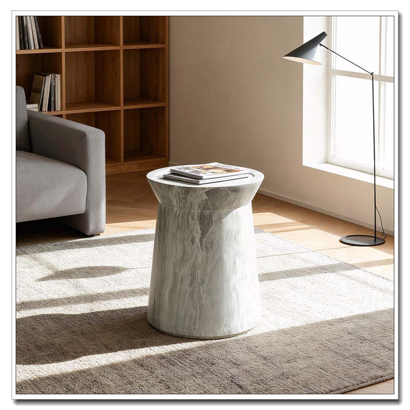 Outdoor Patio Accent Table Side
