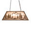 Mountain Range Gros Ventre WY 6 - Light Pendant-124967250