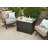 ProvidenceStainless Steel 32" x 20" Rectangular Gas Fire Pit Table​