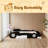 Twin Size Race Car-Shaped Platform Bed With Wheels,-1717104491