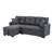 Modular Sleeper Sectional Sofa With Storage
