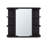Jeycob 23.6'' W 19.7'' H Surface Frameless Medicine Cabinet Mirror Fixed-784291545
