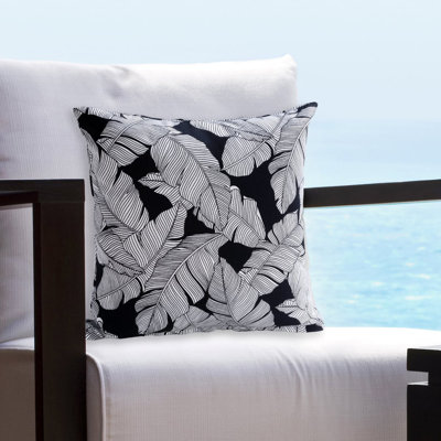 Floral Outdoor Throw Pillow