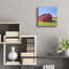  «Primaire 5» par Carol Young, art mural en verre acrylique, 12 po x 12 po