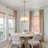 Emsley 3 - Light Dimmable Tiffany Pendant Chandelier