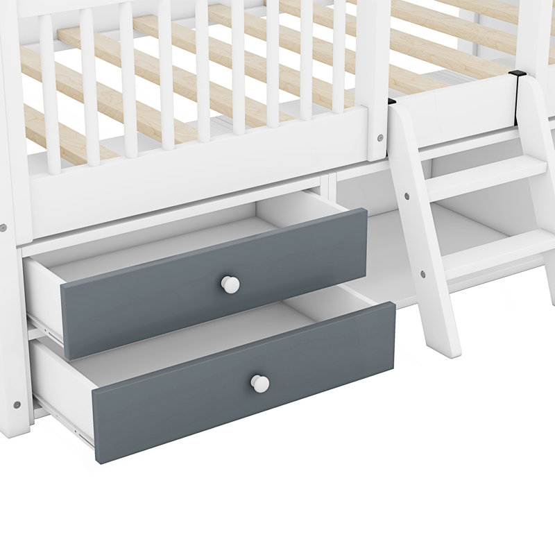 Lit, cadre de lit maison, Lit simple, Blanc