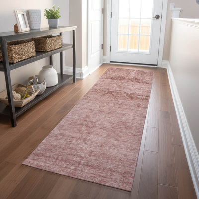 Tapis intérieur / extérieur rose Charix