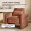 Fauteuil rembourré avec coussin lombaire l 33 po Fidele-1370657662