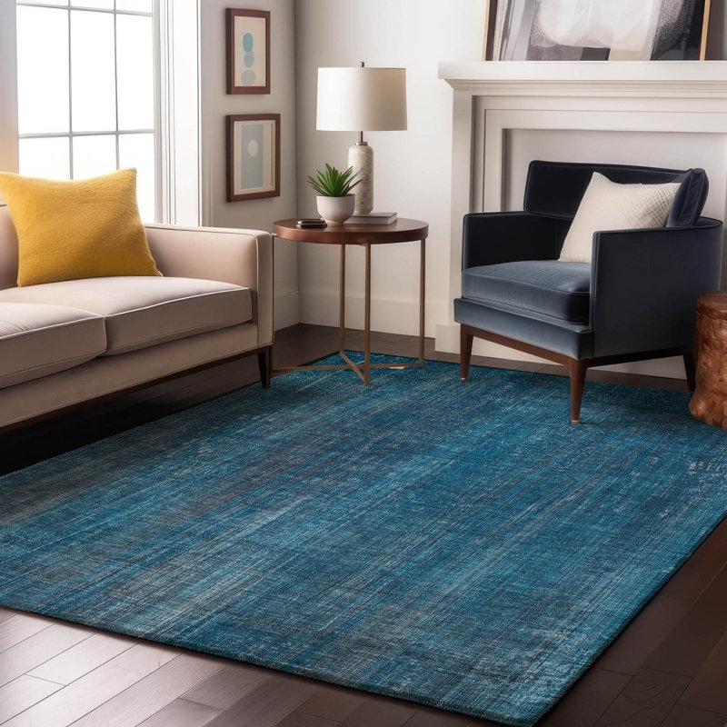 Cerrito Area Rug with Non-Slip Backing, Rectangle 10' x 14'