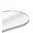 Wall-Mounted Oval Full-Length Mirror-1344007935