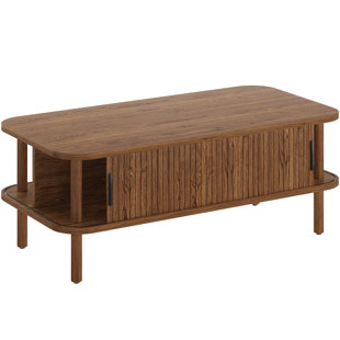 43.4" Fluted Coffee Table