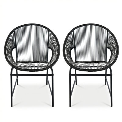 NUSA OUTDOOR PATIO WICKER CHAIR