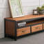 Meuble télé en bois massif rétro au design simple-638884730