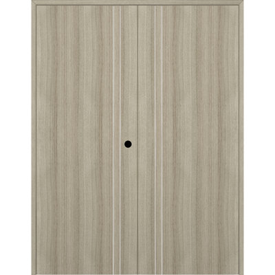 Porte double à panneaux Optima 2V