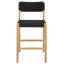 Tabouret de comptoir tissé Dutton-1061266535