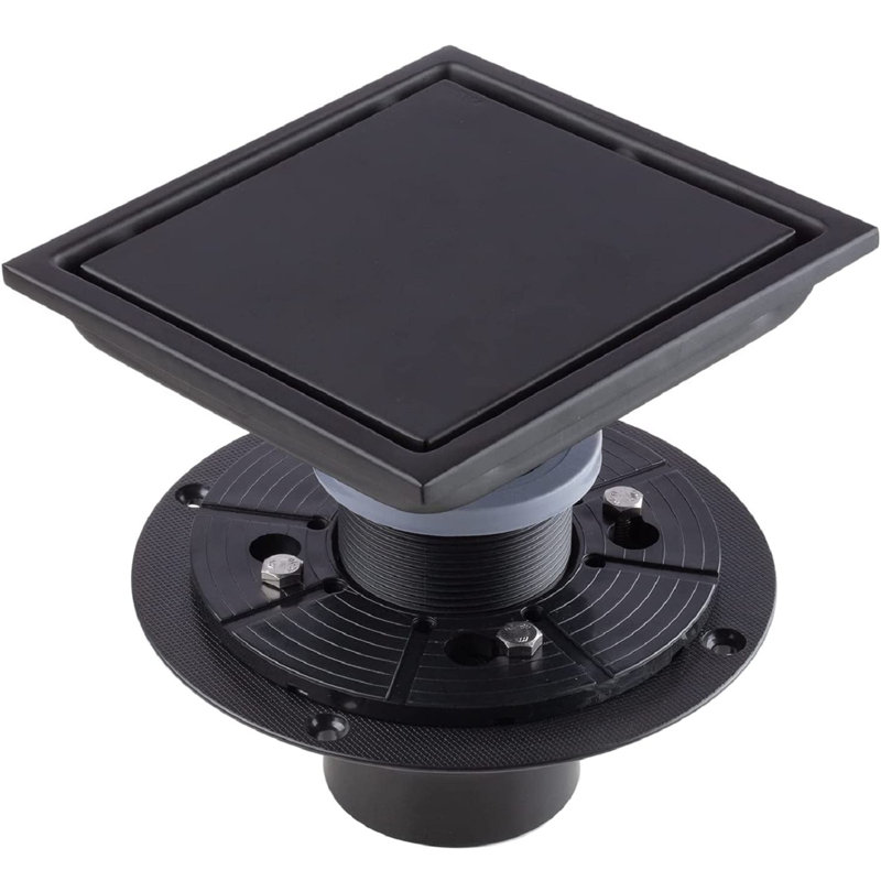 6'' W Tile-In, Black