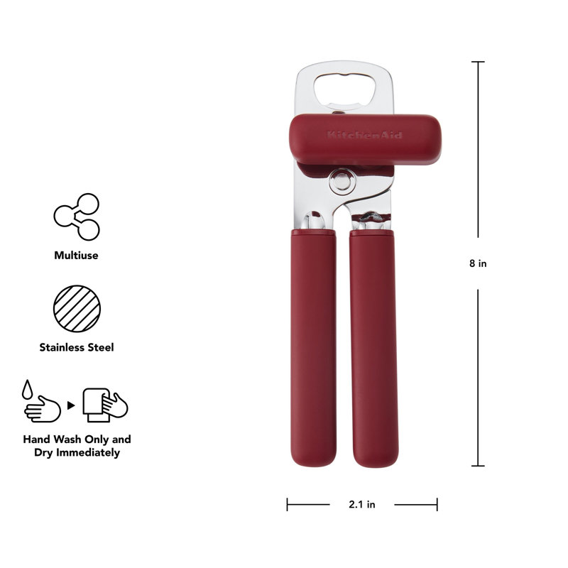 KitchenAid® Soft Grip Can Opener, Red